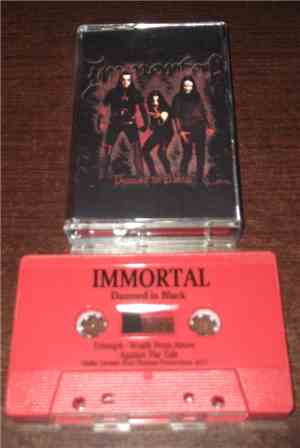 Immortal - Damned In Black