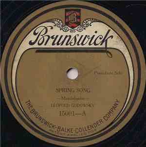 Leopold Godowsky - Spring Song / Flatterer (La Lisonjera)