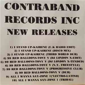 Kairene / Tony V / Zone 1  - I Stand Up / 99 Red Balloons / All I Wanna Say