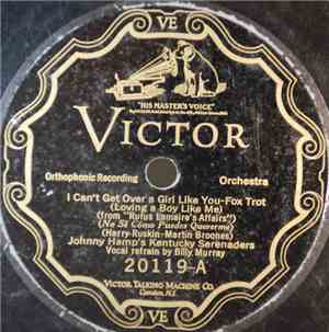Johnny Hamp's Kentucky Serenaders - I Can't Get Over a Girl Like You (Loving a Boy Like Me) / Tenderly