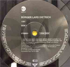 Bürger Lars Dietrich - Was Hat Man Denn Vom Leben
