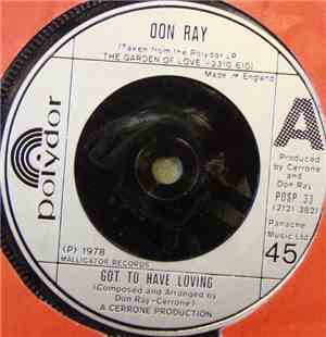Don Ray - Got To Have Loving