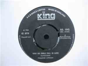 Frankie Lymon - Why Do Fools Fall In Love / I'm Not A Juvenile Delinquent