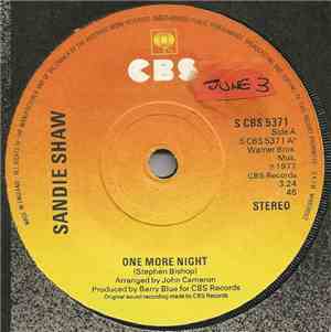 Sandie Shaw - One More Night