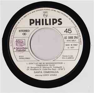 Santa Esmeralda Starring Leroy Gomez / Walter Foini - Don't Let Me Be Misun ...