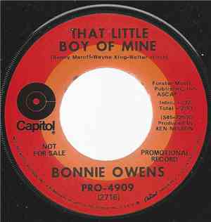 Bonnie Owens - That Little Boy Of Mine
