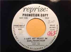 Frank Sinatra - I Left My Heart In San Francisco / The Look Of Love