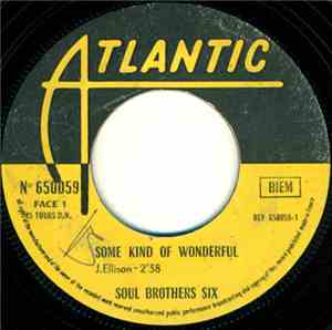 Soul Brothers Six - Some Kind Of Wonderful