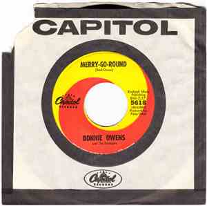 Bonnie Owens and The Strangers  - Merry-Go-Round / Livin' On Your Love