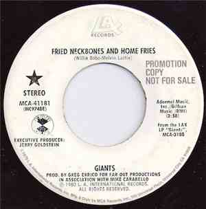 Giants  - Fried Neckbones And Home Fries
