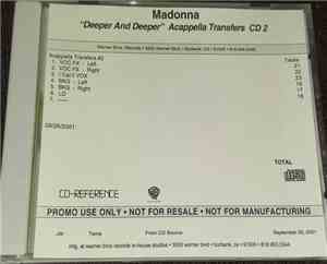 Madonna - Deeper And Deeper (Acappella Transfers CD2)