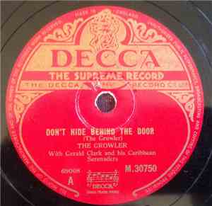 The Growler, The Caresser - Don't Hide Behind The Door / Madame Khan