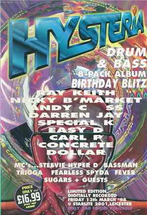 Various - Hysteria 20 - Birthday Blitz (Drum & Bass 8-Pack Album)