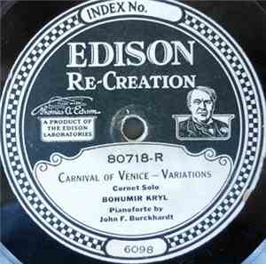 Bonumir Kryl / Vladimir Dubinsky - Carnival Of Venice - Variations / As Once In Happier Days