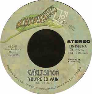 Carly Simon - You're So Vain