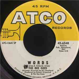 The Bee Gees - Words