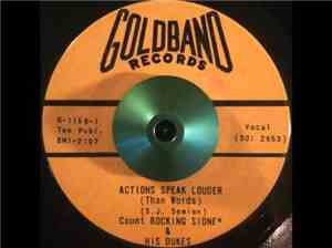 Count Rocking Sidney & His Dukes - Actions Speak Louder (Than Words) / Lais ...
