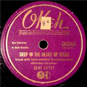 Gene Autry - Deep In The Heart Of Texas / Keep Rollin' Lazy Longhorns