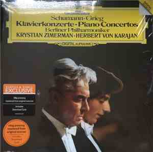 Schumann - Grieg - Berliner Philharmoniker, Krystian Zimerman, Herbert Von Karajan - Klavierkonzerte  •  Piano Concertos