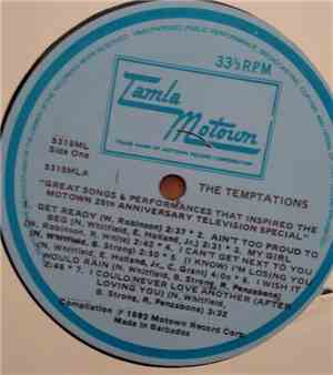 The Temptations - Great Songs And Performances That Inspired The Motown 25t ...