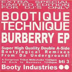 Bootique Technique - Burberry EP