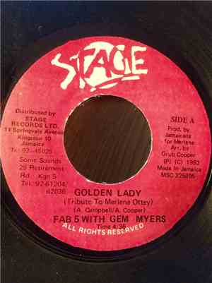 Fab 5 With  Gem Myers - Golden Lady (Tribute To Merlene Ottey)