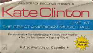 Kate Clinton - Live At The Great American Music Hall, San Francisco