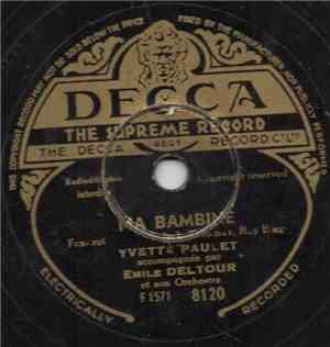 Yvette Paulet - Ma Bambine / Lily Bye Bye