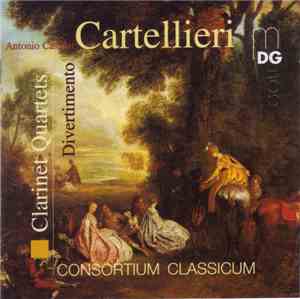 Antonio Casimir Cartellieri, Consortium Classicum - Clarinet Quartets - Div ...