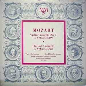 Mozart - Violin Concerto In A Major, K.219 / Clarinet Concerto In A Major,  ...
