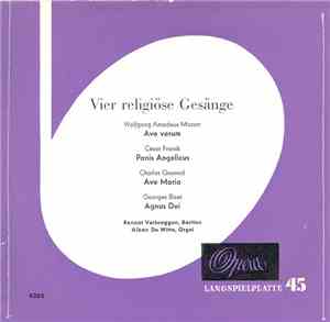 Renaat Verbruggen - Vier Religiöse Gesänge