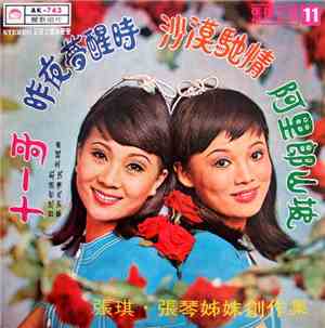 張琪, 張琴 - 張琪之歌 (第 11 集)  /  張琪 。張琴姐妹創作集