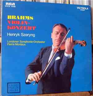 Brahms - Szeryng, Monteux, London Symphony - Orchestra - Brahms Violin-Konz ...