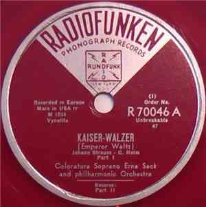Erna Sack - Kaiser - Walzer (Emperor Waltz)
