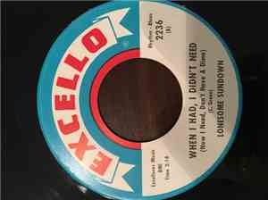 Lonesome Sundown - I'm A Samplin' Man