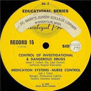Various - Educational Series On Medicolegal Problems Vol. 2, Record 15