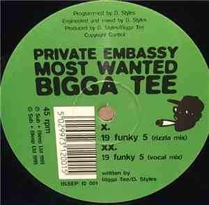 Bigga Tee / D Styles - 19 Funky 5