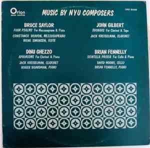 Bruce Saylor, John Gilbert, Dinu Ghezzo, Brian Fennelly - Music By NYU Comp ...