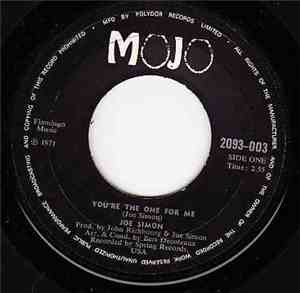 Joe Simon - You're The One For Me
