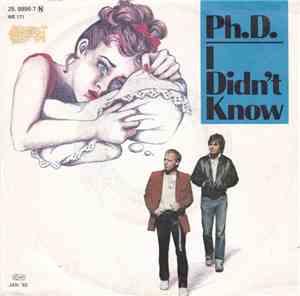Ph.D. - I Didn't Know