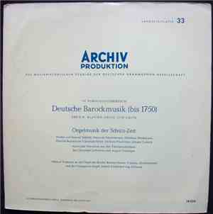 Samuel Scheidt, Heinrich Scheidemann, Matthias Weckmann, Dietrich Buxtehude ...