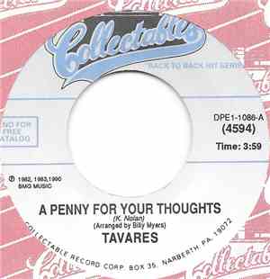 Tavares - A Penny For Your Thoughts / Words And Music