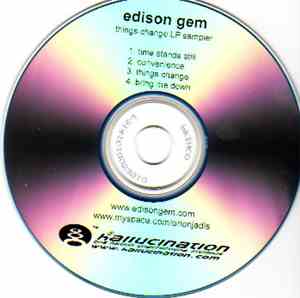 Edison Gem - Things Change LP Sampler