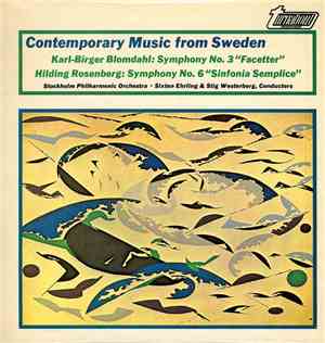 Karl-Birger Blomdahl / Hilding Rosenberg - Symphony No. 3 