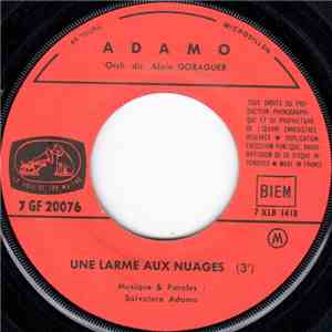 Adamo - Une Larme Aux Nuages / Vivre