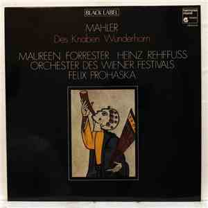 G. Mahler - Maureen Forrester, Heinz Rehfuss, Orchestre du Festival de Vien ...