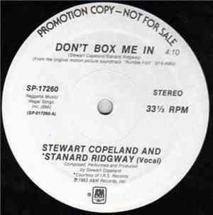Stewart Copeland And Stanard Ridgway - Don't Box Me In