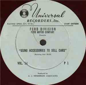Unknown Artist - Using Accessories To Sell Cars
