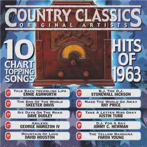 Various - Country Classics - Hits Of 1963