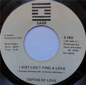 Depths Of Love - I Just Can't Find A Love / Ain't You Got Time No More